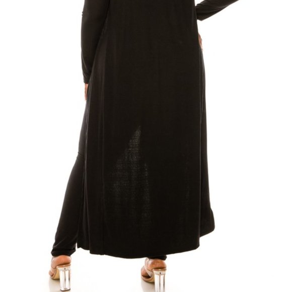 Three piece Pant set Plus size in Heather Gray - Picture 6 of 6